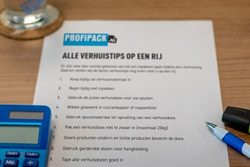 Beste verhuistips