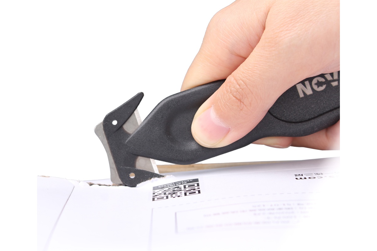 Veiligheidsmes zwart PFK 011