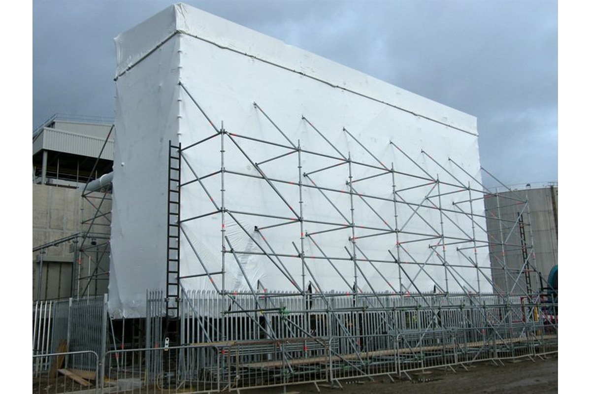 Krimpfolie wit (steiger) - 600cm x 50m x 120my