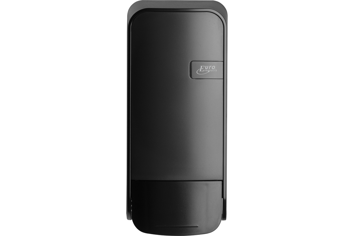 Quartz foam zeepdispenser 1000ml zwart - drukknop