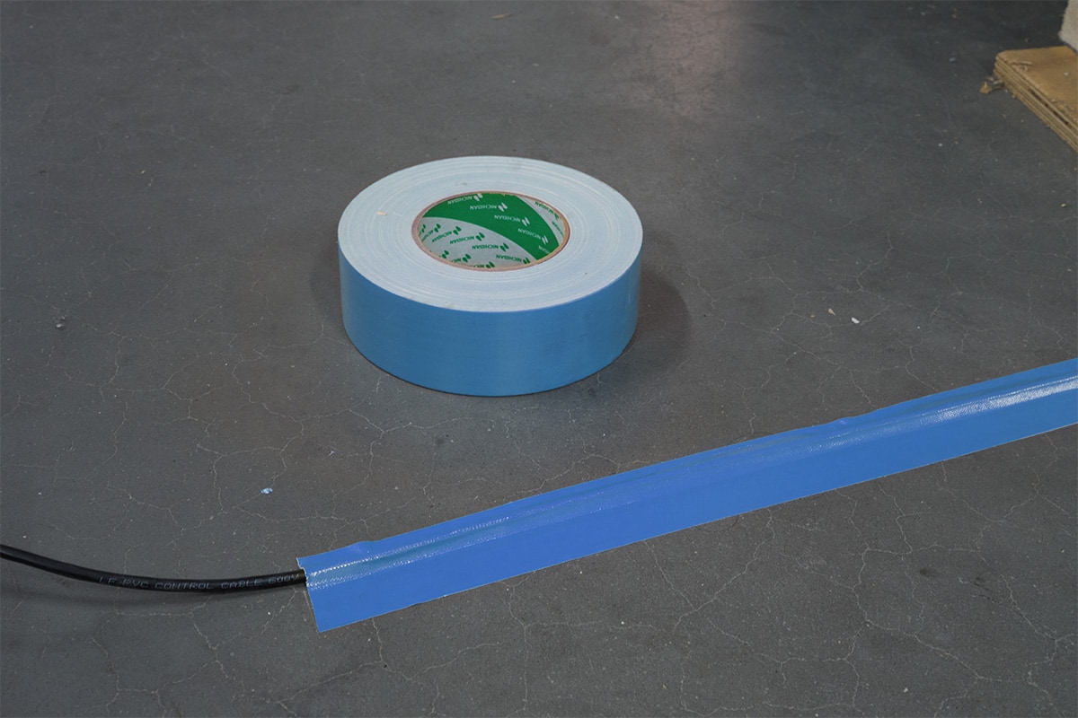 Nichiban® 1200 gaffa tape licht blauw - 25mm x 50m