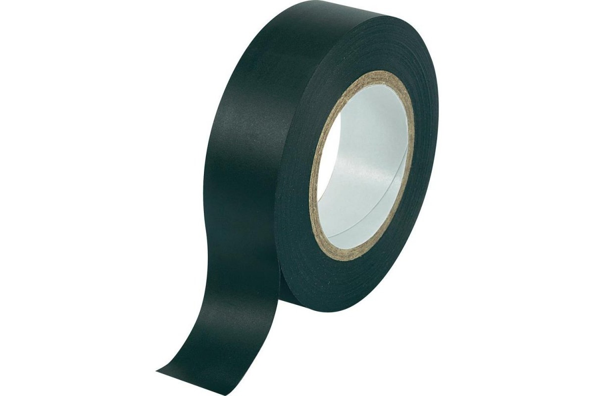 Isolatietape zwart - 25mm x 20m