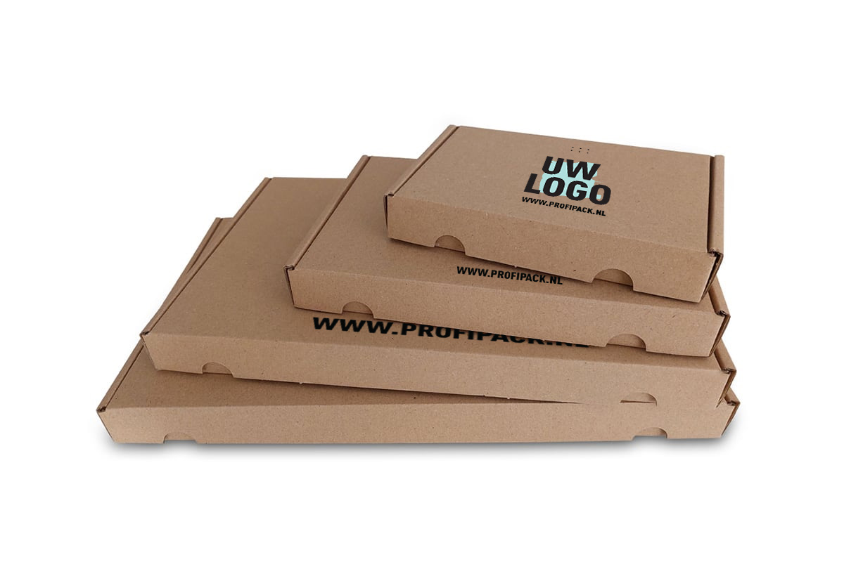 Brievenbusdoos bruin 1 zijde bedrukt - 220 x 155 x 27mm Brievenbusdoos bruin 1 zijde bedrukt - 220 x 155 x 27mm