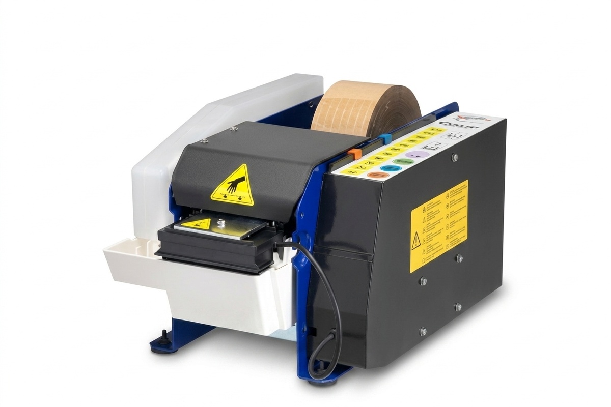 Tape dispenser Lapomatic voor gegomde papieren tape