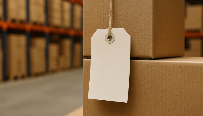 Label van karton Label van karton