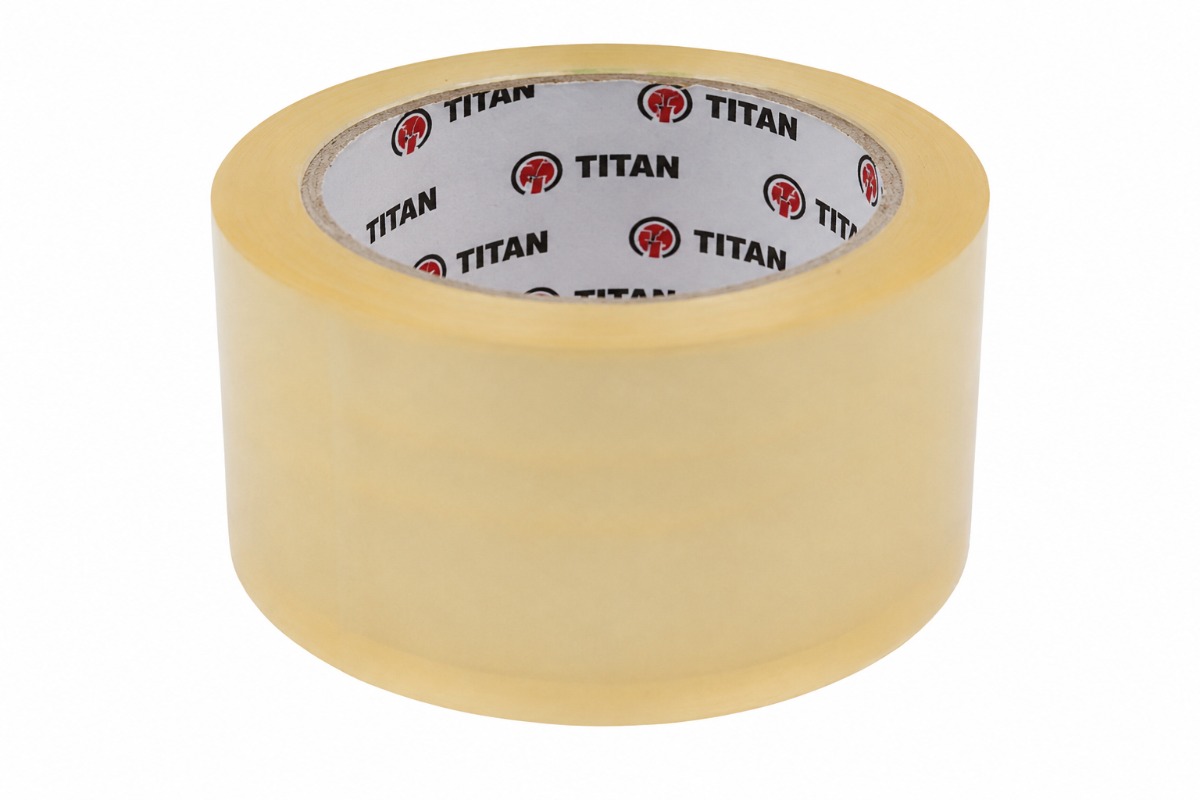 Titan High Tack tape transparant - 48mm x 66m x 35my