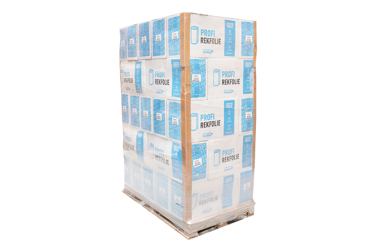 Handwikkelfolie transparant - 45cm x 300m x 17my