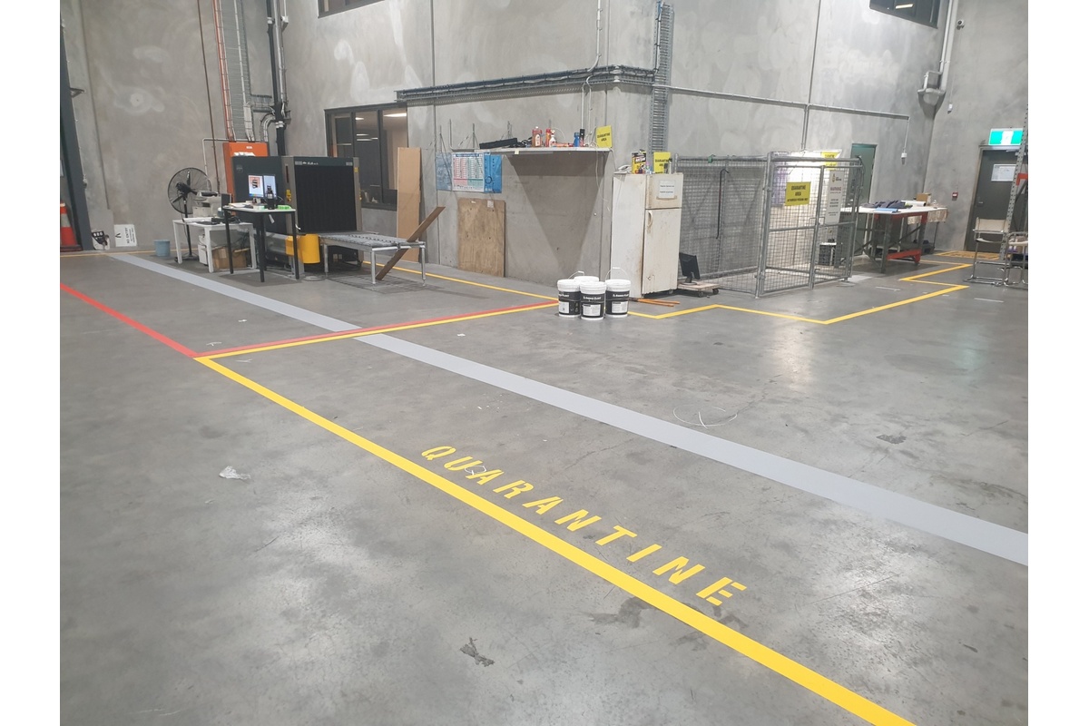 Markeringstape geel - 50mm x 33m
