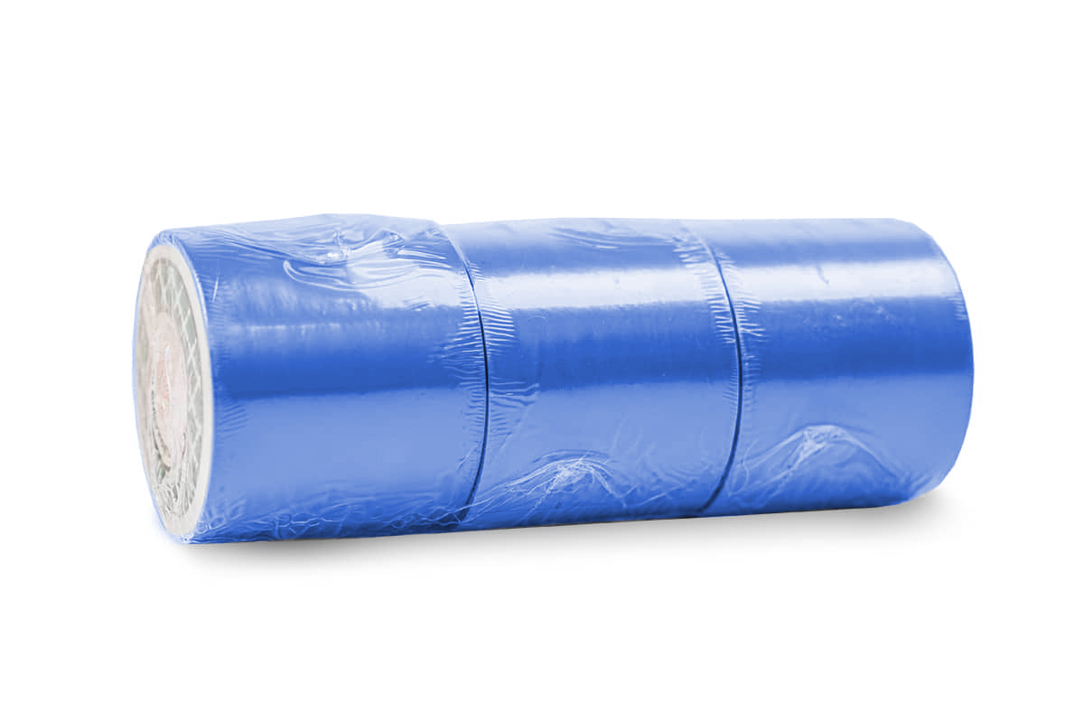 Isolatietape blauw - 50mm x 10m