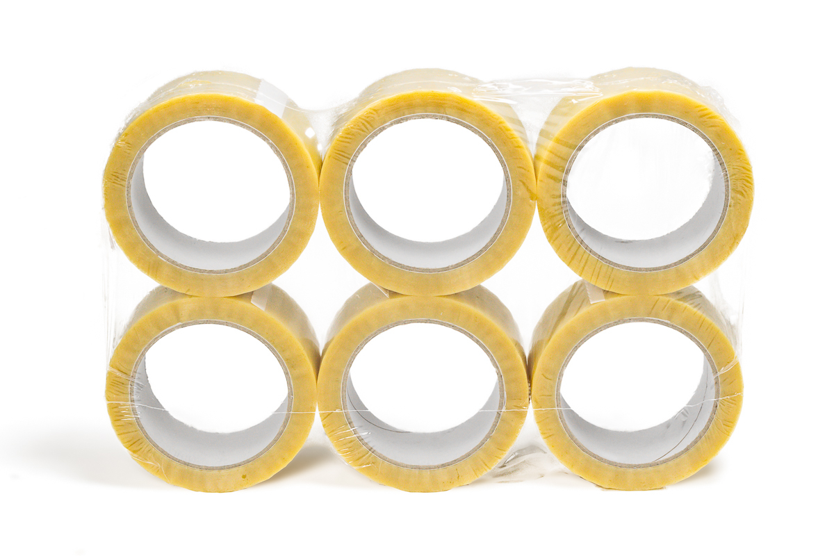 PVC tape transparant premium - 50mm x 66m