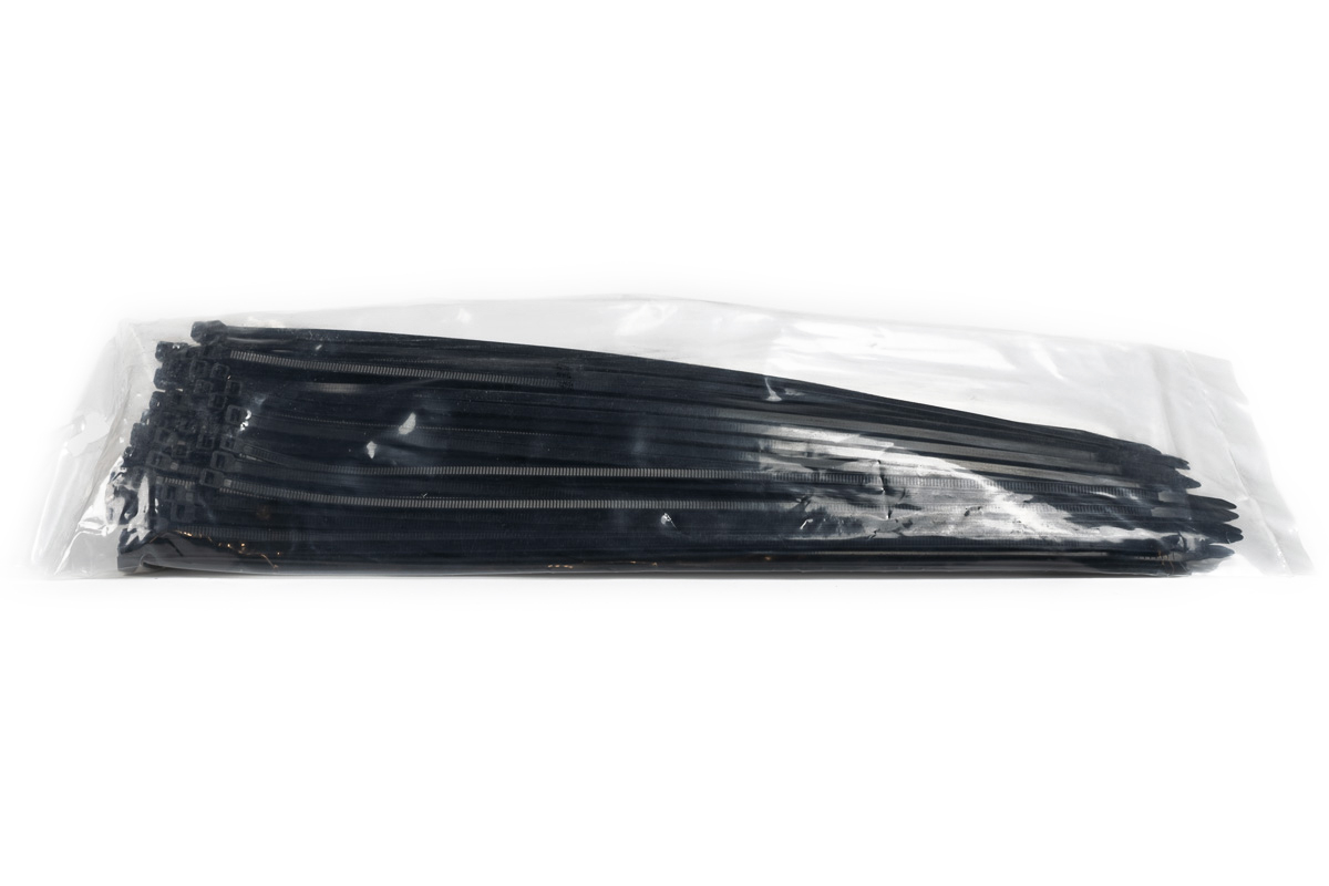 Kabelbinders zwart - 530mm x 7,6mm (100 st) Kabelbinders zwart - 530mm x 7,6mm (100 st)