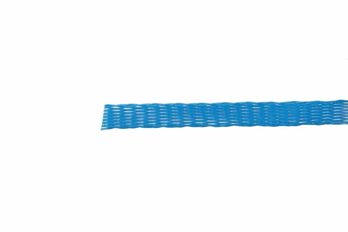 Plastic buisnet in dispenserdoos blauw - 15-25mm x 200m