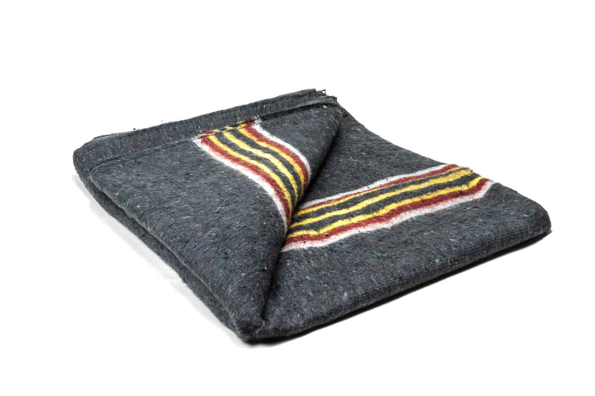 Verhuisdekens geweven gestreept - 150 x 200cm x 1350gr Verhuisdekens geweven gestreept - 150 x 200cm x 1350gr