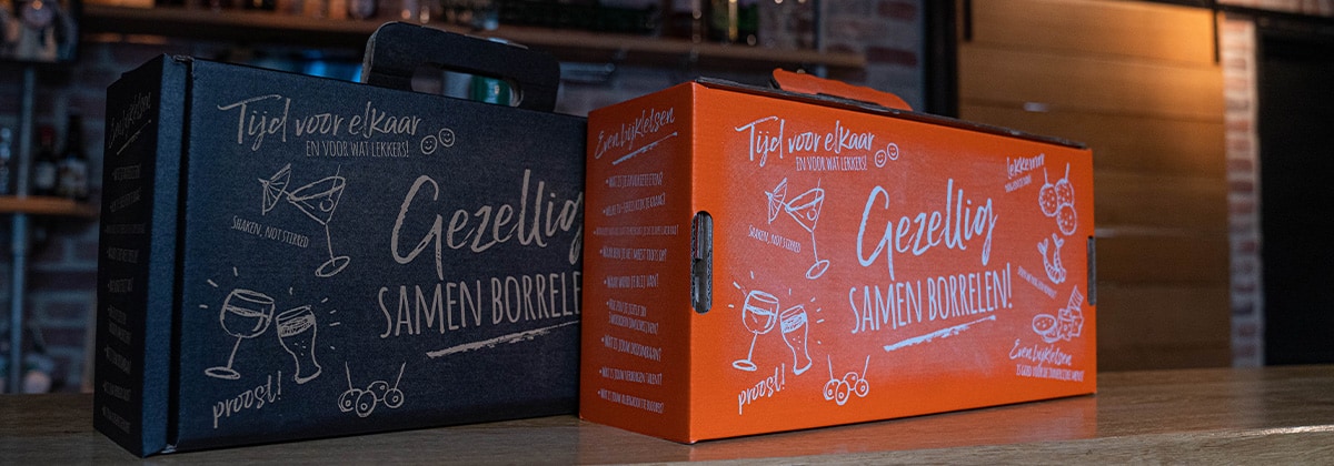 Borrelbox samenstellen - dozen bij Profipack Verpakkingsmaterialen